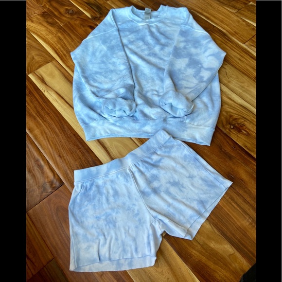 Pants - Custom Tie Dye Sweat Shorts | Matching Set
